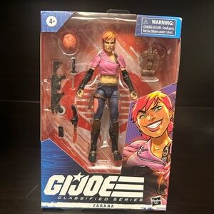 Hasbro G.I. Joe Classified Series Zarana - Pink and Black Outfit